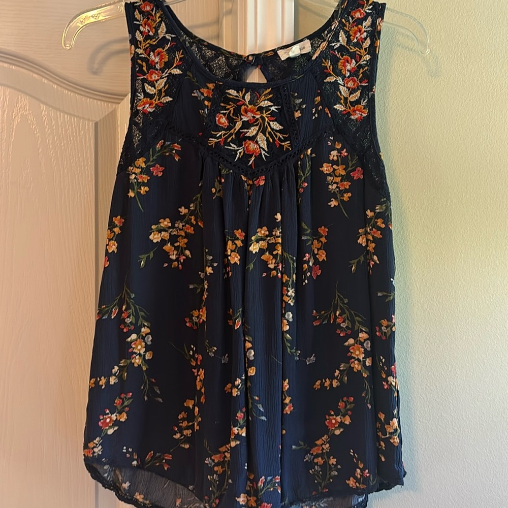 Soft, tank blouse